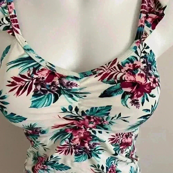 Arizona Jeans Tankini Swim Suit Top - Picture 2 of 8